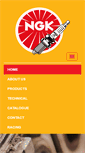 Mobile Screenshot of ngksparkplugs.co.za